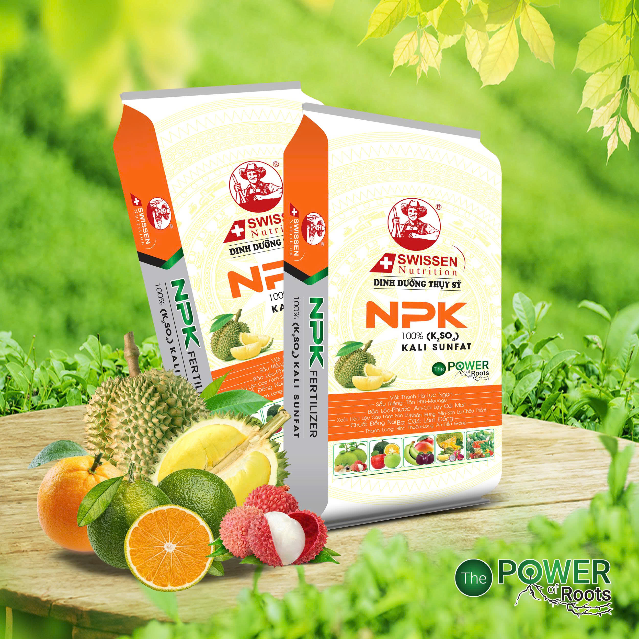 PHÂN BÓN NPK THUỴ SỸ 12-12-17+TE
