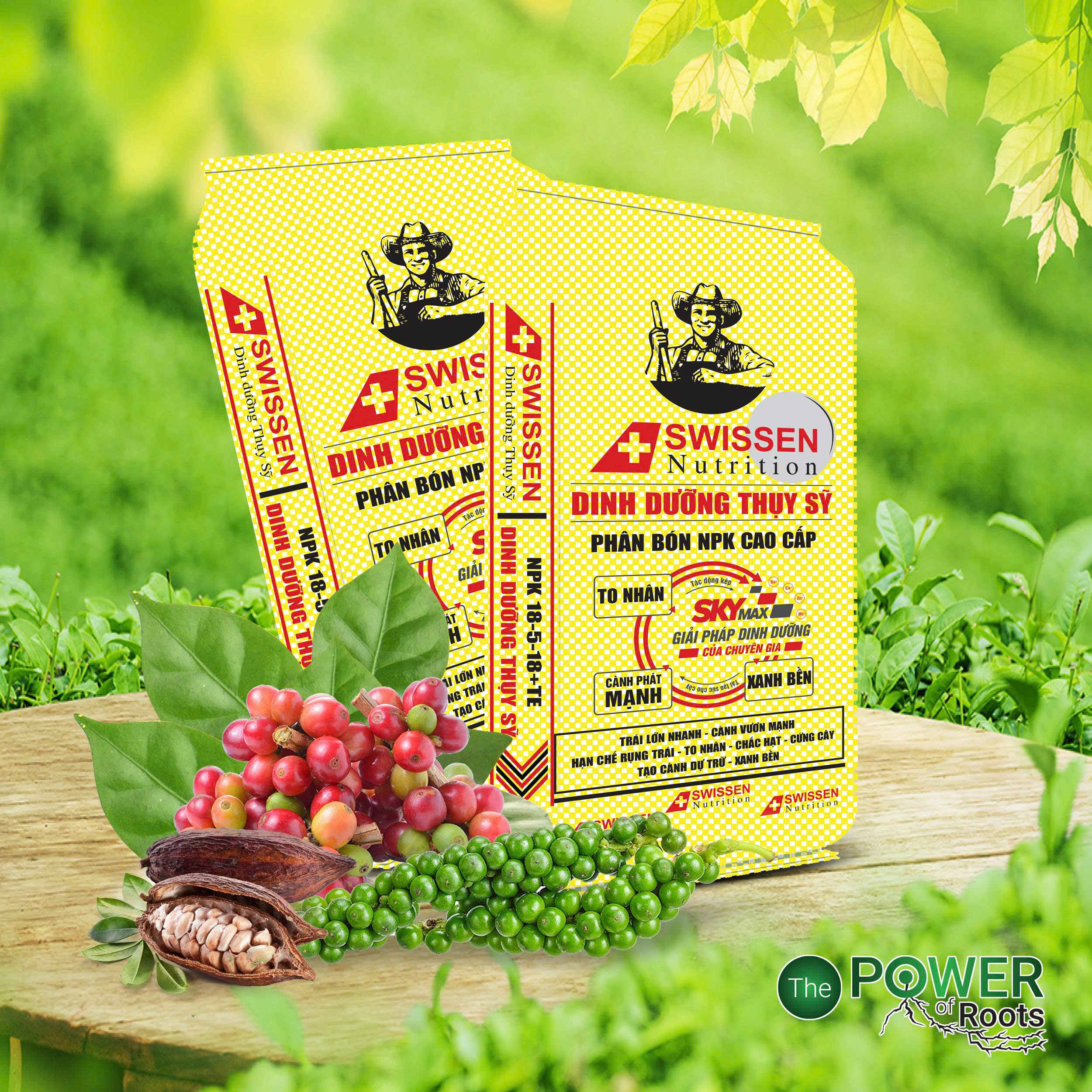 PHÂN BÓN NPK THUỴ SỸ 18-5-18+TE