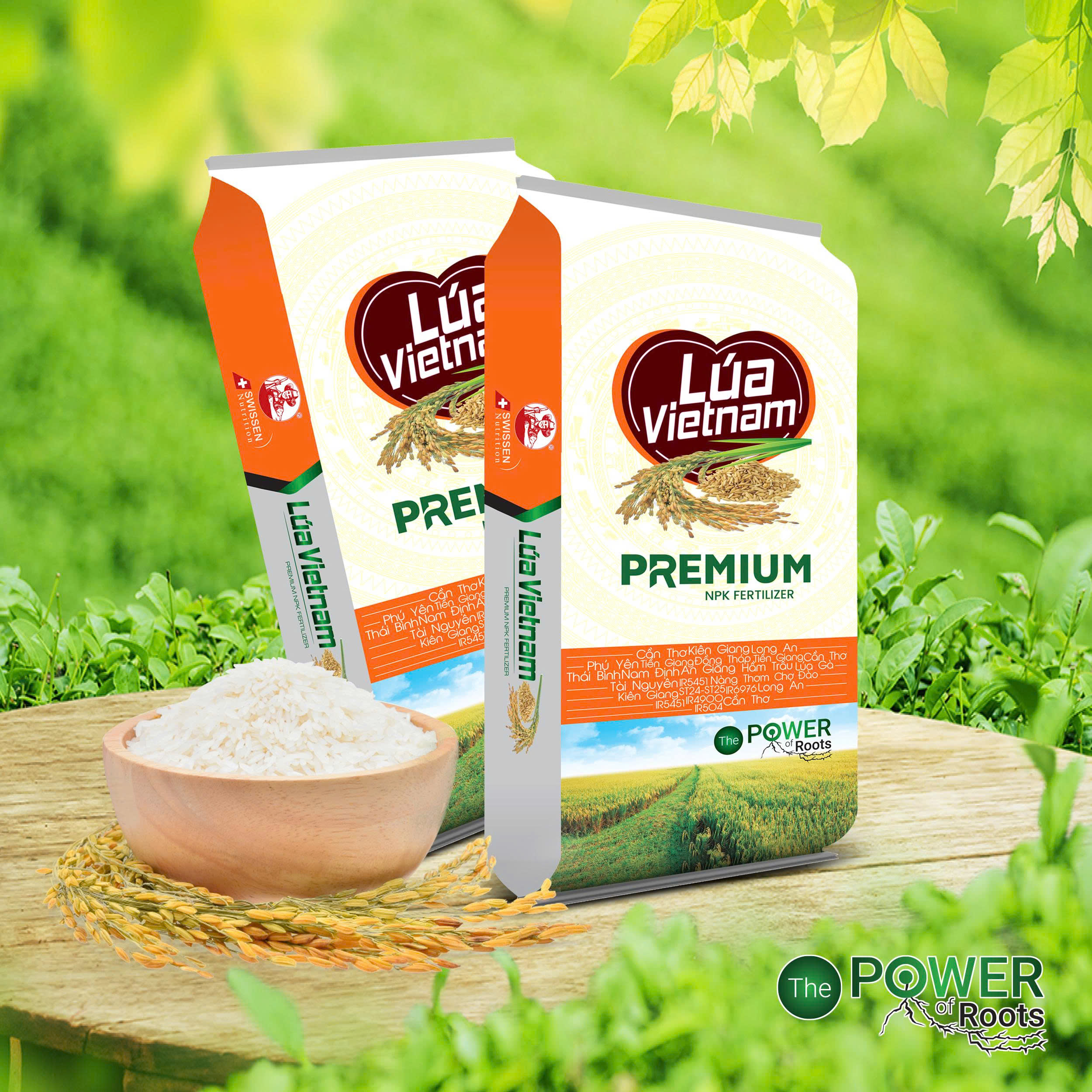 PHÂN BÓN NPK THUỴ SỸ LÚA VIỆT NAM LÚA 3 - TRỔ BÔNG ĐỒNG LOẠT