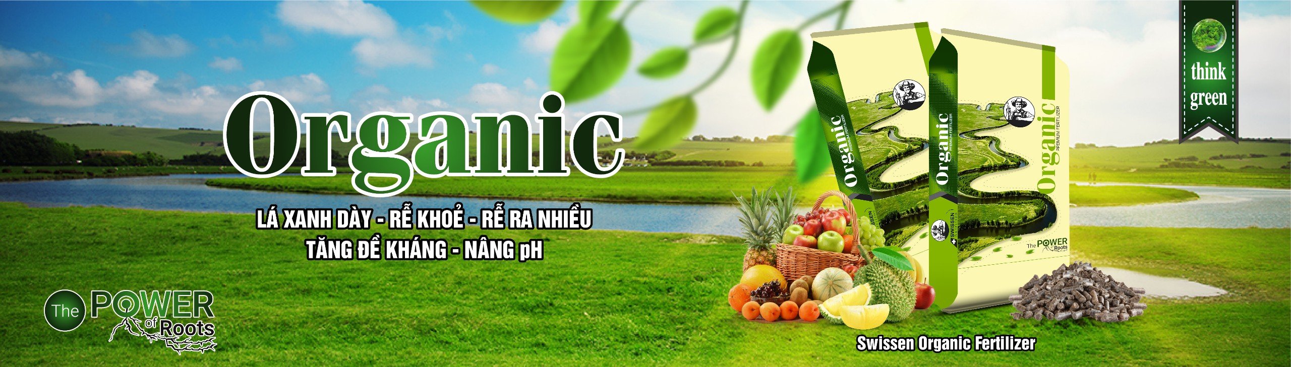 PHÂN HỮU CƠ NỞ HIỆU SUẤT CAO AGRI POWER FRUITY THUỴ SỸ