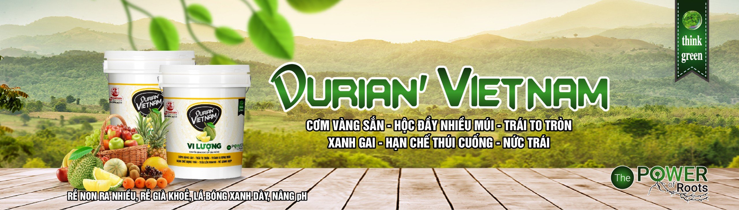PHÂN BÓN VI LƯƠNG CHUYÊN DÙNG DURIAN VIET NAM